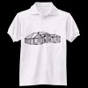 Adult EcoSmart® Jersey Knit Polo Thumbnail