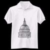 Adult EcoSmart® Jersey Knit Polo Thumbnail