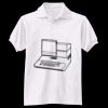 Adult EcoSmart® Jersey Knit Polo Thumbnail