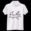 Adult EcoSmart® Jersey Knit Polo Thumbnail