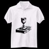 Adult EcoSmart® Jersey Knit Polo Thumbnail