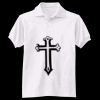 Adult EcoSmart® Jersey Knit Polo Thumbnail