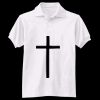 Adult EcoSmart® Jersey Knit Polo Thumbnail