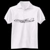 Adult EcoSmart® Jersey Knit Polo Thumbnail