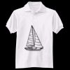 Adult EcoSmart® Jersey Knit Polo Thumbnail