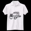 Adult EcoSmart® Jersey Knit Polo Thumbnail
