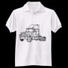 Adult EcoSmart® Jersey Knit Polo Thumbnail