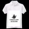 Adult EcoSmart® Jersey Knit Polo Thumbnail