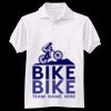 Adult EcoSmart® Jersey Knit Polo Thumbnail