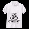 Adult EcoSmart® Jersey Knit Polo Thumbnail