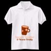 Adult EcoSmart® Jersey Knit Polo Thumbnail