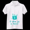 Adult EcoSmart® Jersey Knit Polo Thumbnail
