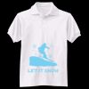 Adult EcoSmart® Jersey Knit Polo Thumbnail
