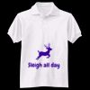 Adult EcoSmart® Jersey Knit Polo Thumbnail