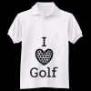 Adult EcoSmart® Jersey Knit Polo Thumbnail