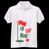 Adult EcoSmart® Jersey Knit Polo Thumbnail