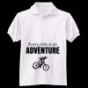 Adult EcoSmart® Jersey Knit Polo Thumbnail