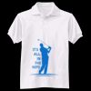 Adult EcoSmart® Jersey Knit Polo Thumbnail
