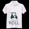 Adult EcoSmart® Jersey Knit Polo Thumbnail
