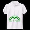 Adult EcoSmart® Jersey Knit Polo Thumbnail