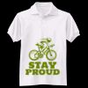 Adult EcoSmart® Jersey Knit Polo Thumbnail