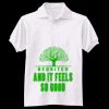 Adult EcoSmart® Jersey Knit Polo Thumbnail