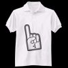 Adult EcoSmart® Jersey Knit Polo Thumbnail