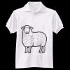 Adult EcoSmart® Jersey Knit Polo Thumbnail