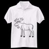 Adult EcoSmart® Jersey Knit Polo Thumbnail