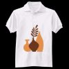 Adult EcoSmart® Jersey Knit Polo Thumbnail