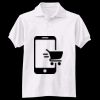 Adult EcoSmart® Jersey Knit Polo Thumbnail