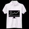 Adult EcoSmart® Jersey Knit Polo Thumbnail