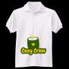Adult EcoSmart® Jersey Knit Polo Thumbnail