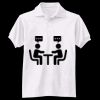 Adult EcoSmart® Jersey Knit Polo Thumbnail