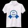 Adult EcoSmart® Jersey Knit Polo Thumbnail