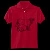 Youth EcoSmart® Jersey Knit Polo Thumbnail