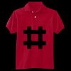 Youth EcoSmart® Jersey Knit Polo Thumbnail