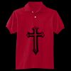 Youth EcoSmart® Jersey Knit Polo Thumbnail