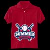 Youth EcoSmart® Jersey Knit Polo Thumbnail