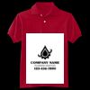 Youth EcoSmart® Jersey Knit Polo Thumbnail