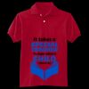 Youth EcoSmart® Jersey Knit Polo Thumbnail