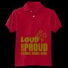 Youth EcoSmart® Jersey Knit Polo Thumbnail