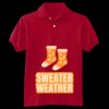 Youth EcoSmart® Jersey Knit Polo Thumbnail