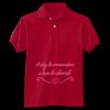 Youth EcoSmart® Jersey Knit Polo Thumbnail