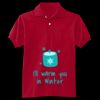 Youth EcoSmart® Jersey Knit Polo Thumbnail