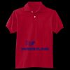 Youth EcoSmart® Jersey Knit Polo Thumbnail