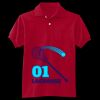 Youth EcoSmart® Jersey Knit Polo Thumbnail