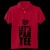 Youth EcoSmart® Jersey Knit Polo Thumbnail