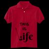 Youth EcoSmart® Jersey Knit Polo Thumbnail