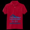 Youth EcoSmart® Jersey Knit Polo Thumbnail